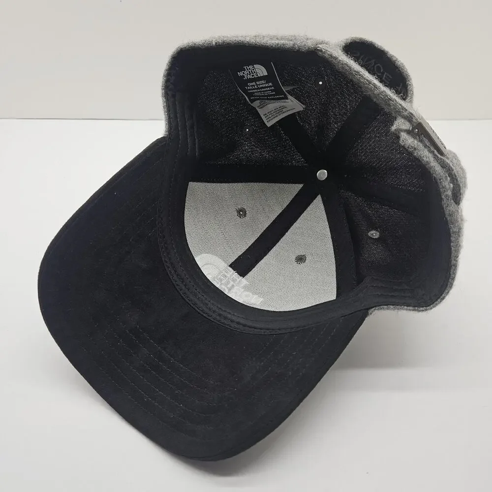The North Face Gray/Black Buckle Strapback Hat - OSFA Unisex